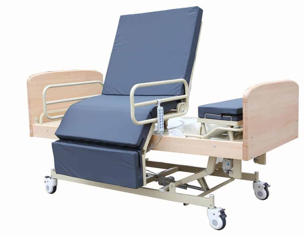 rotating nursing bed