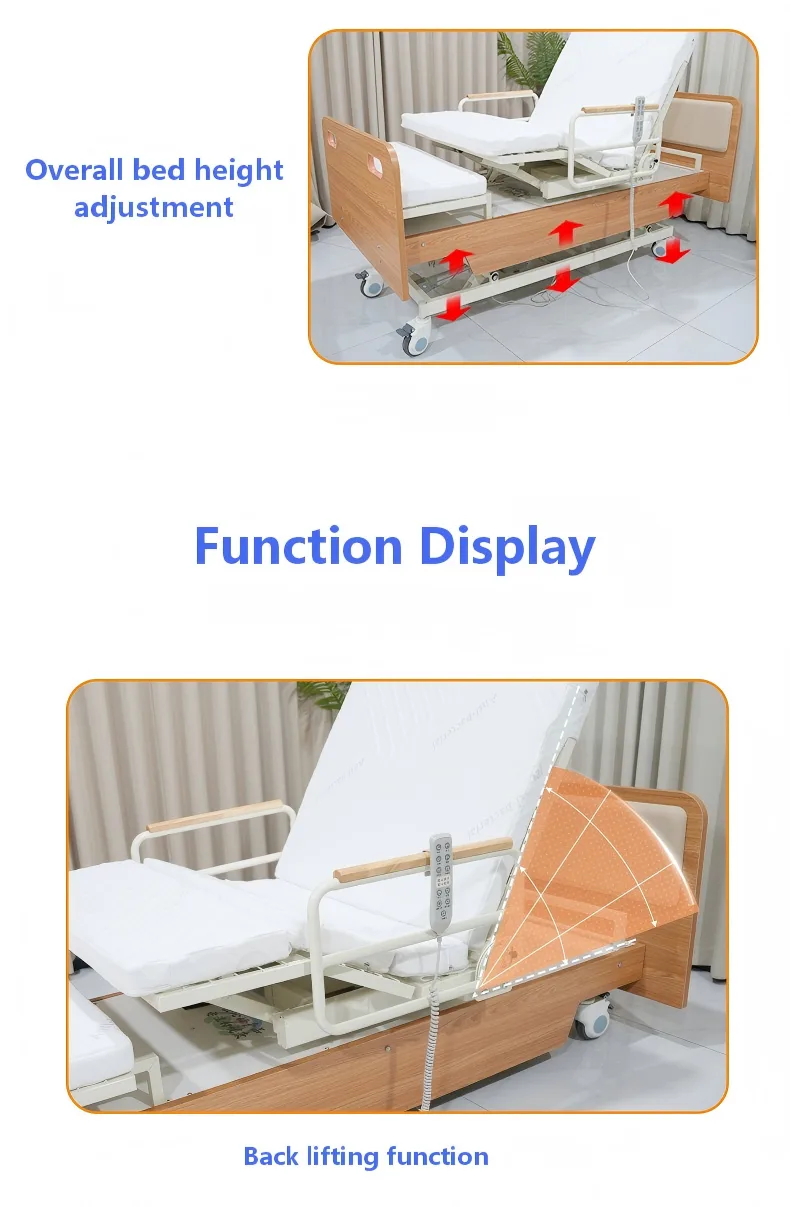electric rotating nursing bed