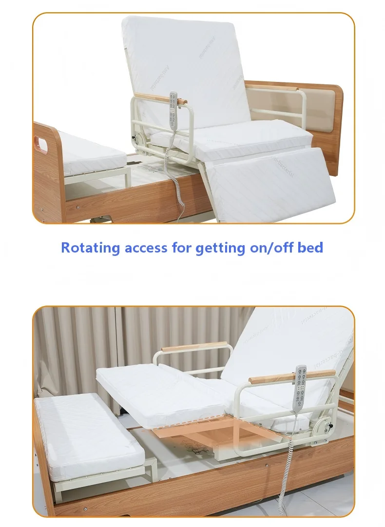 electric rotating nursing bed