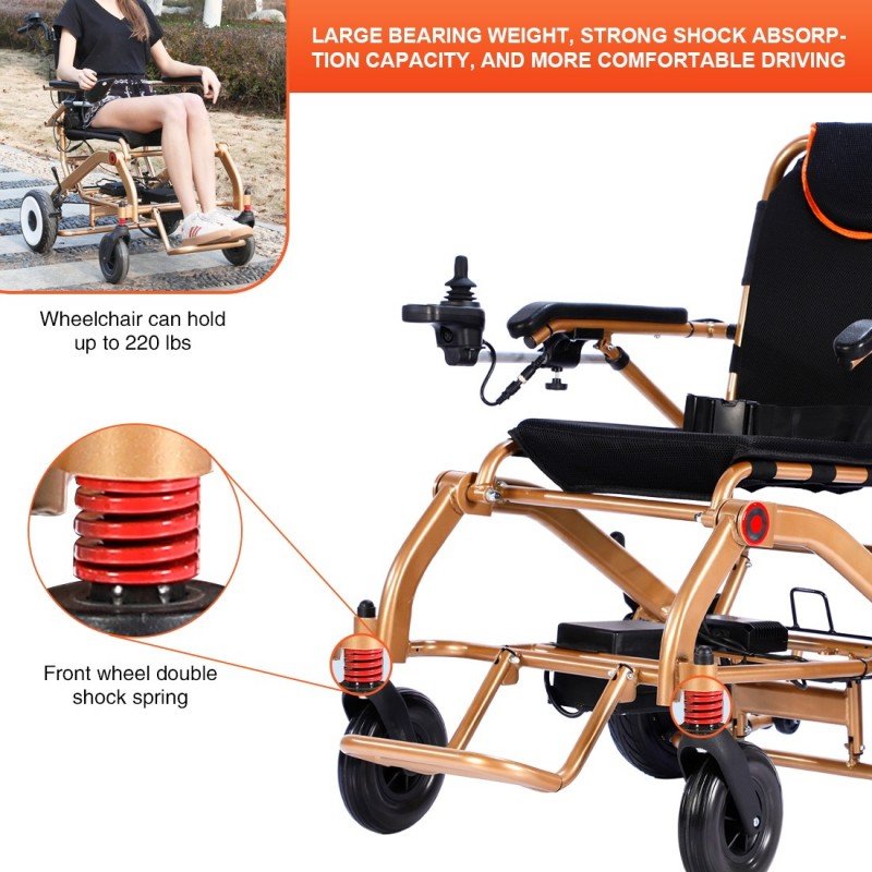 ultra lightweight powered wheelchair