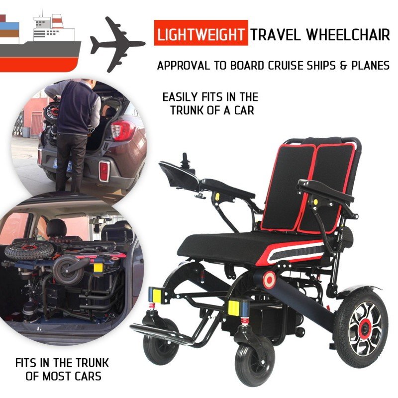 ultra lightweight powered wheelchair