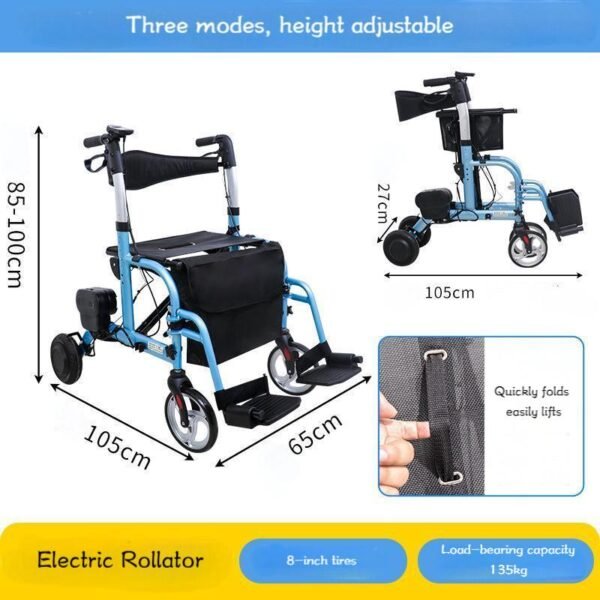 multifunctional electric rollator 2