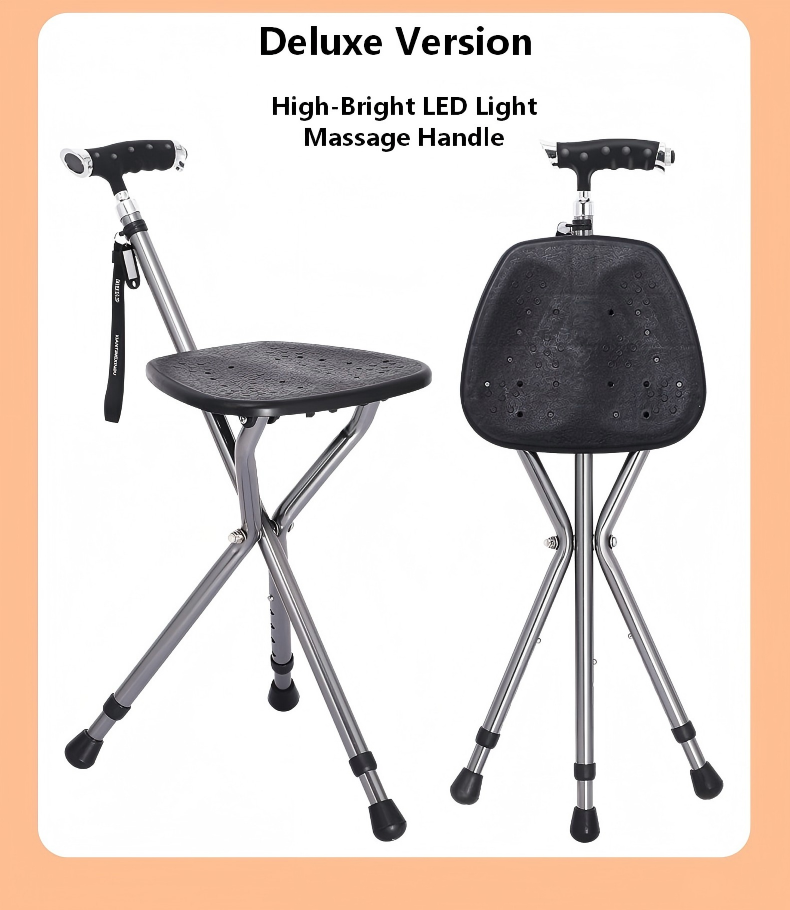 folding cane seat