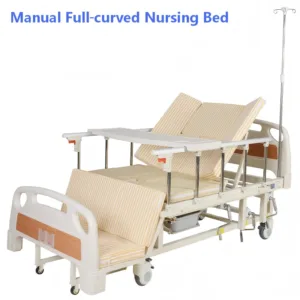 manual home nursing bed