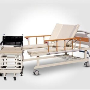 manual home nursing bed (with wheelchair)