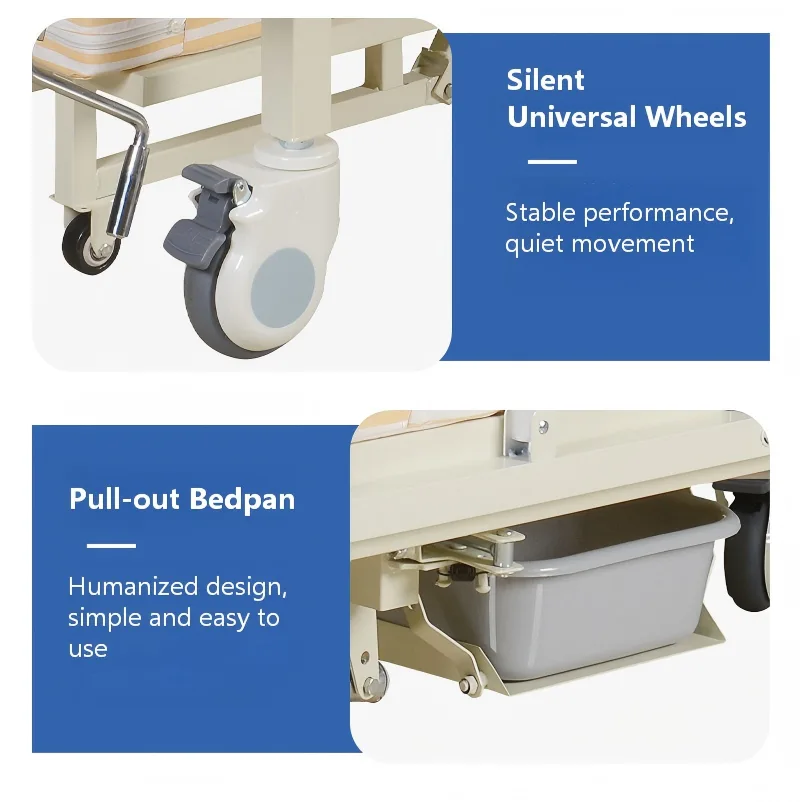 manual home nursing bed
