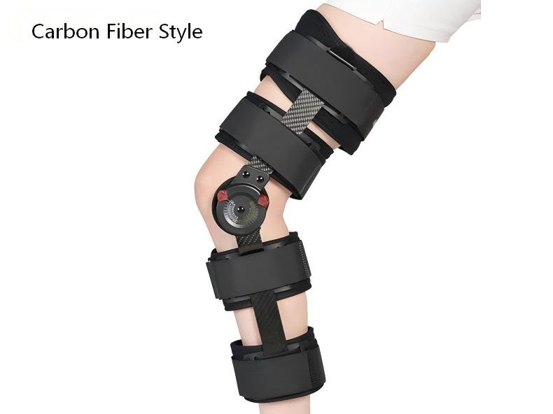 adjustable hinged knee brace