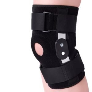 hinged knee brace
