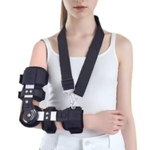 hinged rom elbow brace