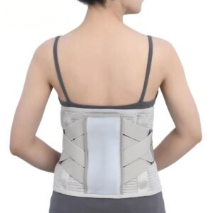 metal plates waist support belt
