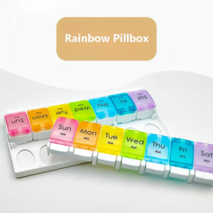 rainbow pillbox