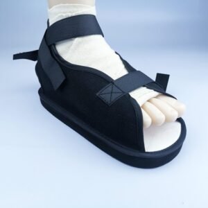 open toe post op shoe