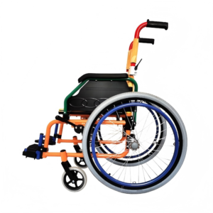 colorful kids manual wheelchair ccj
