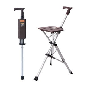 one click folding cane seat