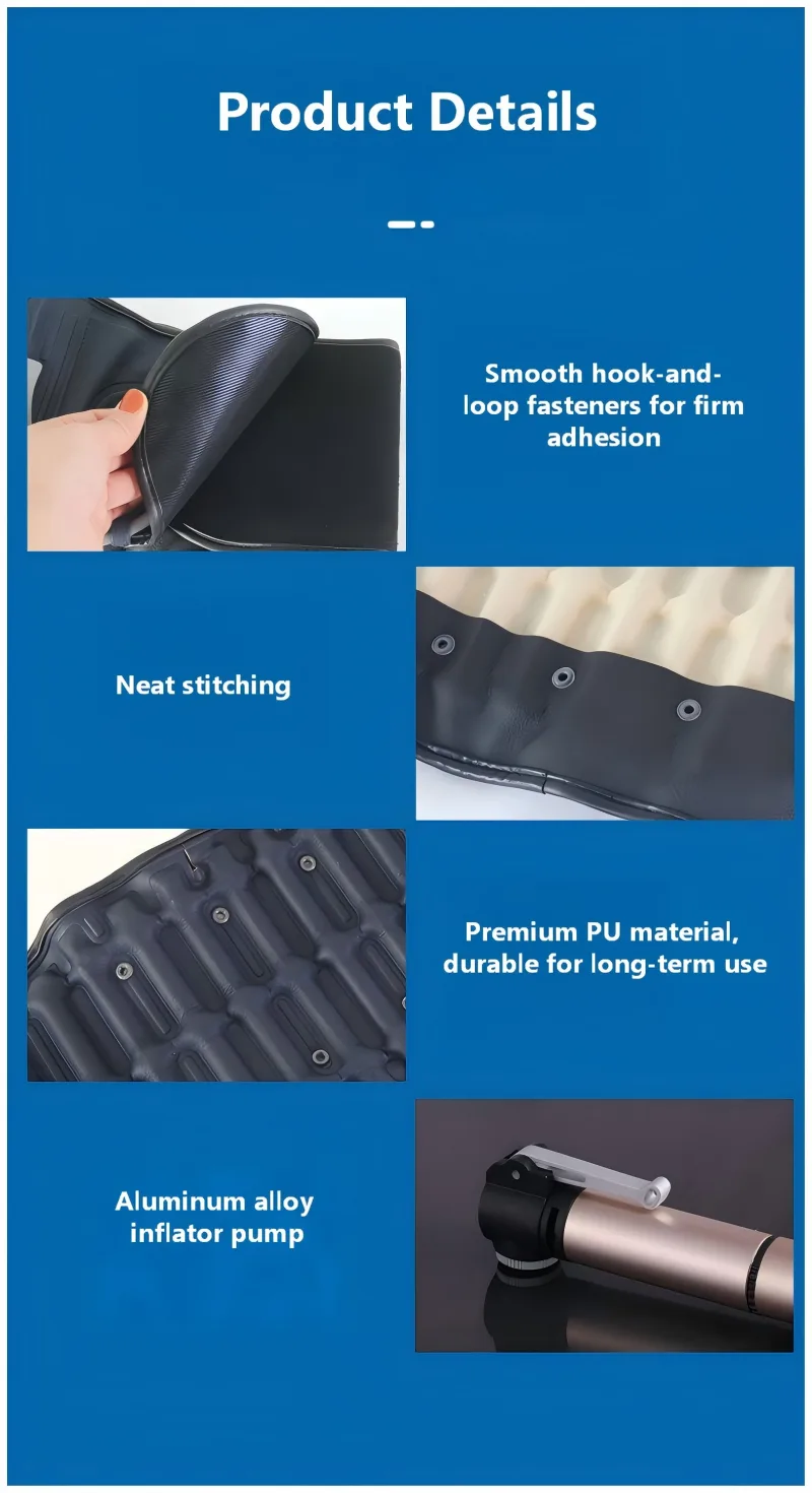 inflatable lumbar traction belt