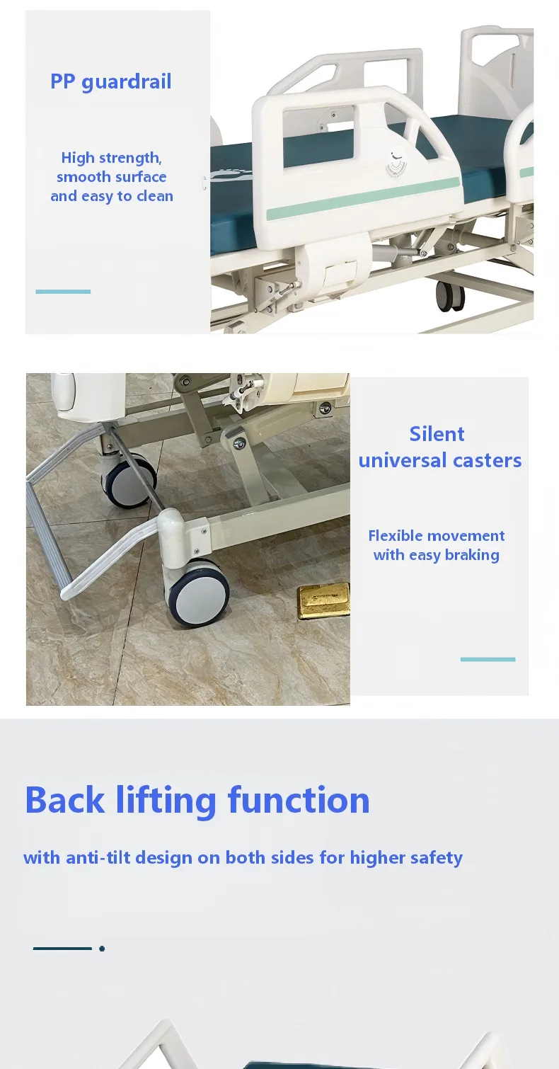 electric 5 function nursing bed