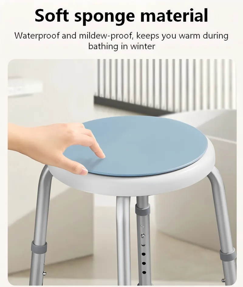 360° swivel shower chair