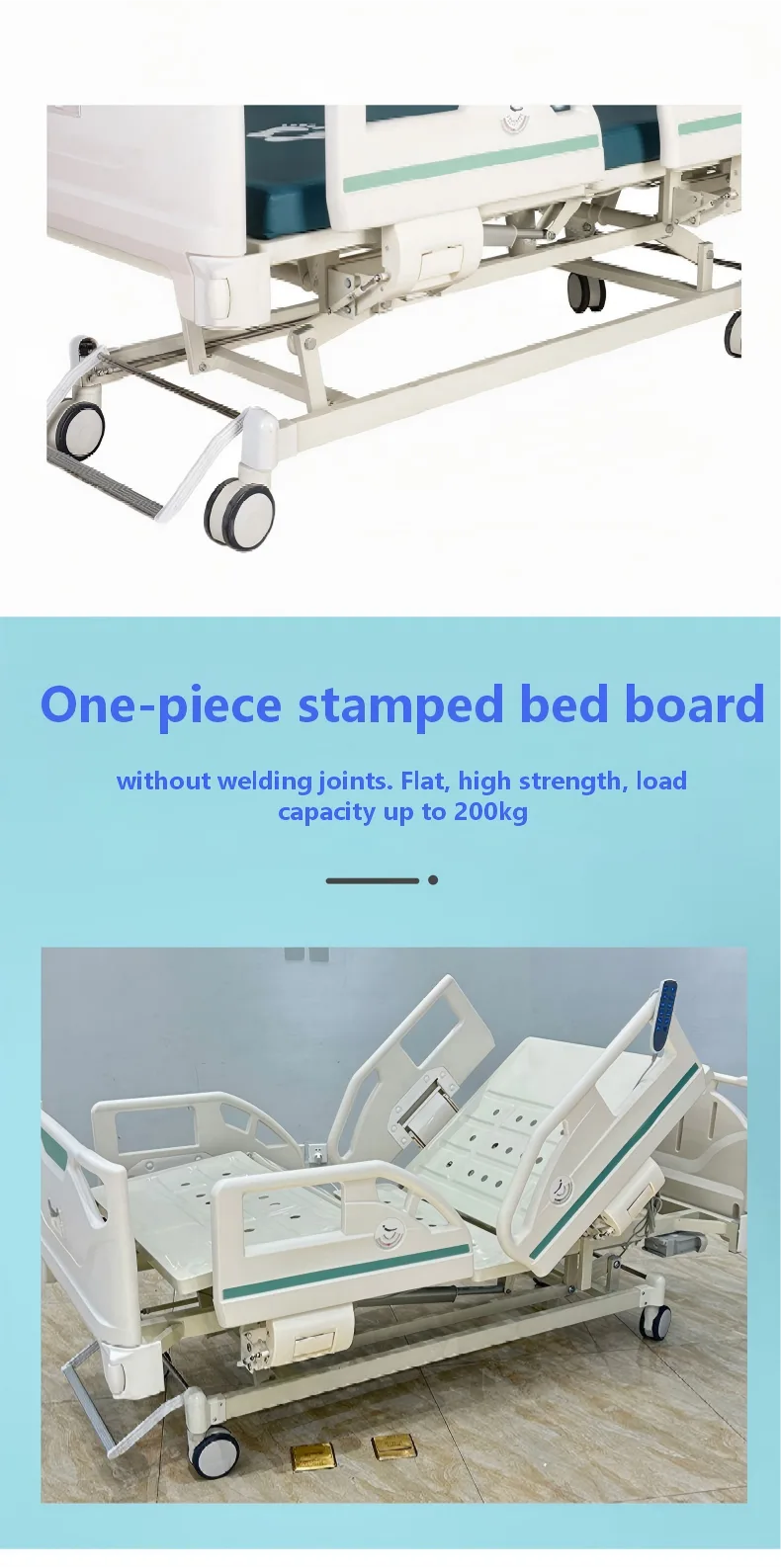 electric 5 function nursing bed