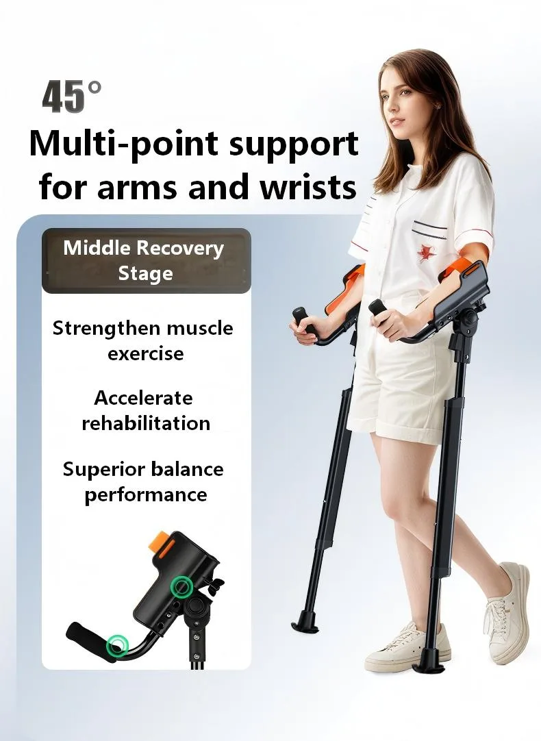 multifunctional foldable walking stick