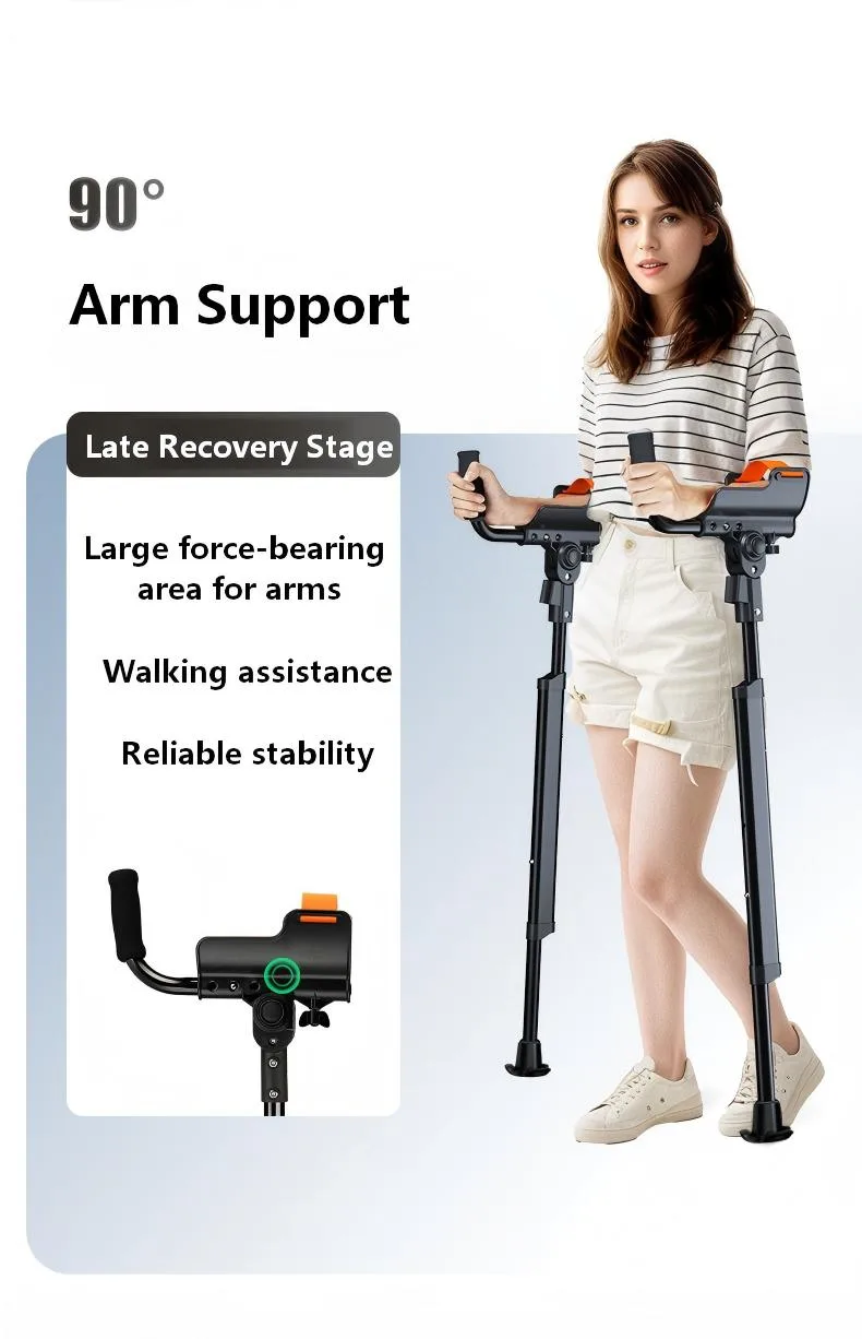 multifunctional foldable walking stick